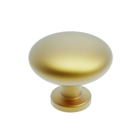 Heritage Designs Transitional Knob 118 Inch Diameter Brushed Brass Finish, 10PK R077753BBX10B